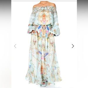 Camilla Versailles sky maxi dress- worn once!